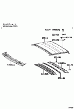 ROOF PANEL & BACK WINDOW GLASS 3